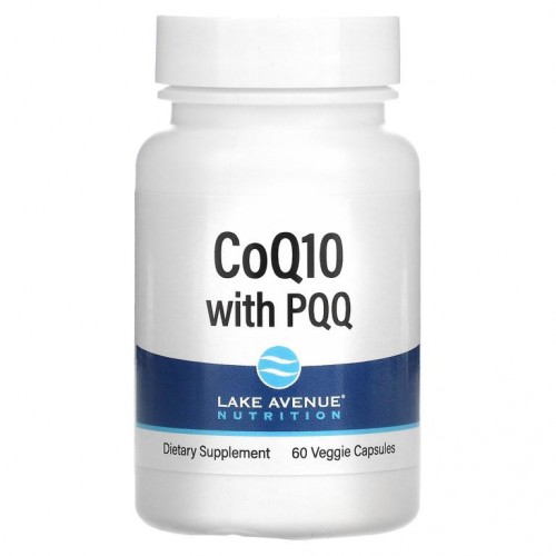 Lake Avenue Nutrition, PQQ 함유 CoQ10, 100mg, 베지 캡슐 60정
