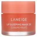 Laneige, 립 슬리핑 마스크 EX, 자몽, 20g