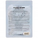 Lapcos, Foot Mask, Peppermint, 1 Pair, 0.60 fl oz (18 ml)