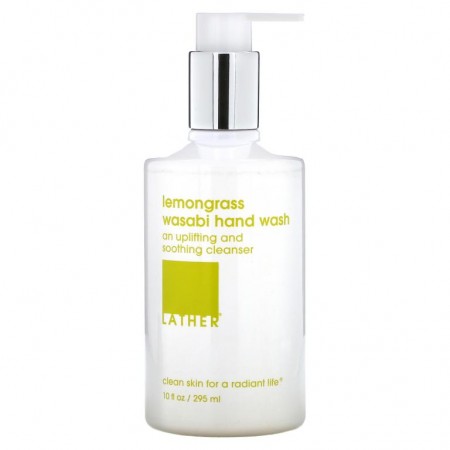 Lather, 레몬그라스 와사비 핸드 워시, 295ml(10fl oz)