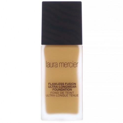 Laura Mercier, Flawless Fusion, Ultra-Longwear Foundation, 5W1 Amber, 1 fl oz (30 ml)