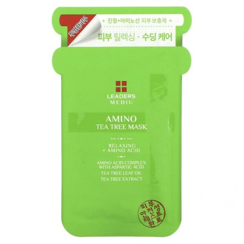 Leaders, Mediu, 아미노 티트리 뷰티 마스크, 1개입, 25ml