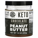 Left Coast Performance, 케토, 초콜릿 맛 땅콩버터, 283g(10oz)