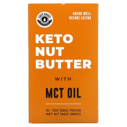 Left Coast Performance, 케토 견과류 버터, MCT 오일 함유, 10팩, 각 28g(10oz)