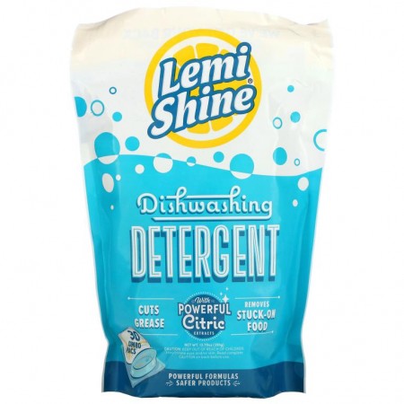 Lemi Shine, Dishwashing Detergent, 30 Combo Pacs, 13.79 (391 g)