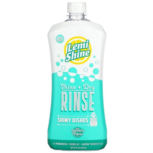 Lemi Shine, Shine + Dry Rinse, 21.2 oz (627 ml)