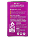 Lemi Shine, Washing Machine Cleaner, Plus Machine Wipes, 4 Cleaning Pouches + 4 Machine Wipes