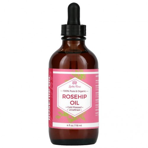 Leven Rose, 100% 순수 유기농, 로즈힙 오일, 118ml(4fl oz)