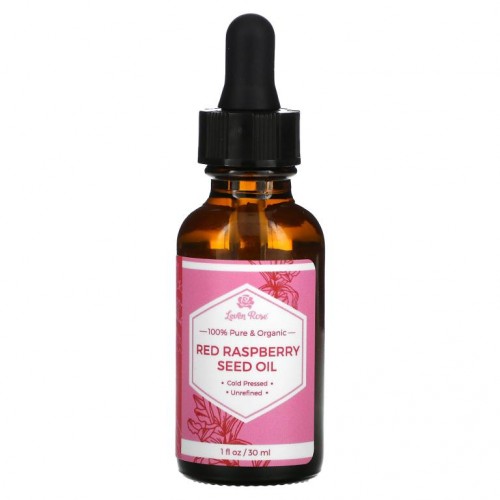 Leven Rose, 100% 순수 & 유기농, 레드 라즈베리 씨앗 오일, 1 fl oz(30 ml)