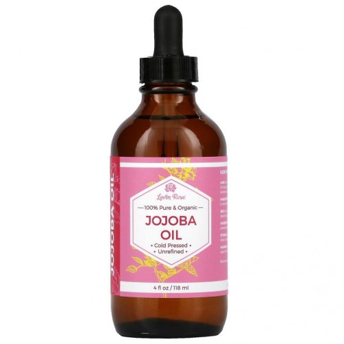 Leven Rose, 100% 순수 유기농 호호바 오일, 118ml(4fl oz)