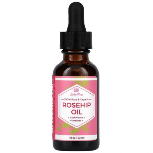 Leven Rose, 100% 순수 유기농 로즈힙 오일, 30ml(1fl oz)