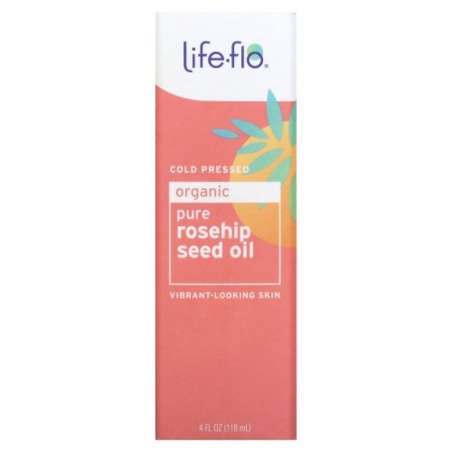 Life-flo, 퓨어 로즈힙 시드 오일, 스킨 케어, 4 fl oz (118 ml)