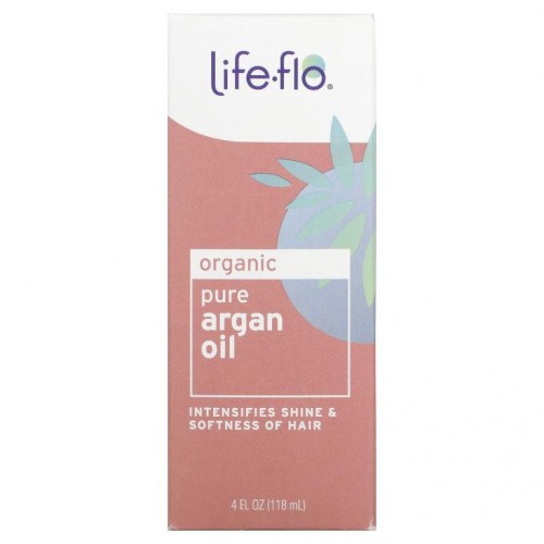 Life-flo, 순수 아르간 오일, 118ml(4oz)