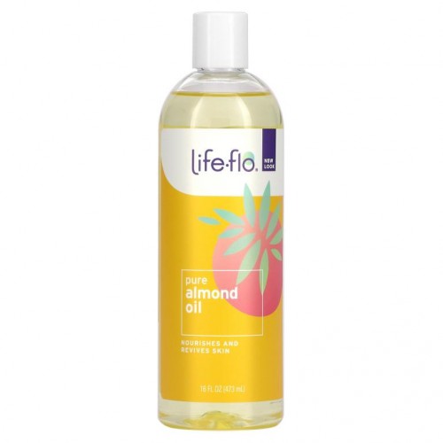 Life-flo, 퓨어 아몬드 오일, 473ml(16fl oz)