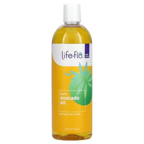 Life-flo, 순수 아보카도 오일, 473ml(16fl oz)