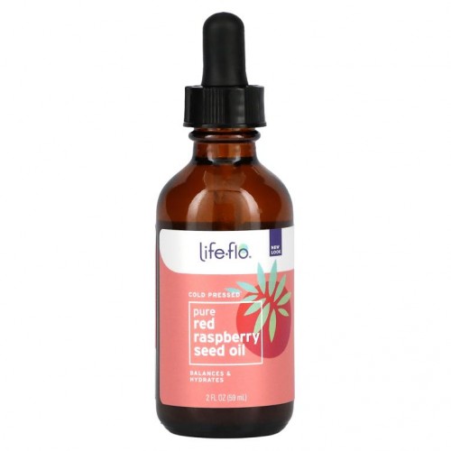 Life-flo, 퓨어 레드 라즈베리 씨오일, 60ml(2fl oz)