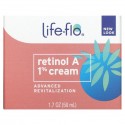 Life-flo, 레티놀A 1%, 고급 재생 크림, 50ml(1.7oz)