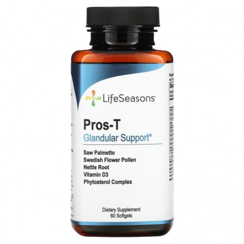 LifeSeasons, Pros-T, 내분비선 건강 증진, 소프트젤 60정