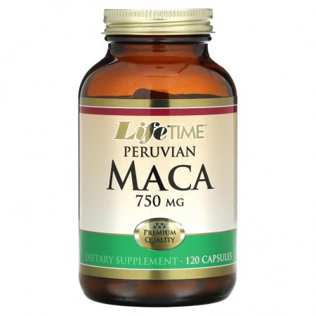LifeTime Vitamins, 페루비안 마카, 750 mg, 120 캡슐