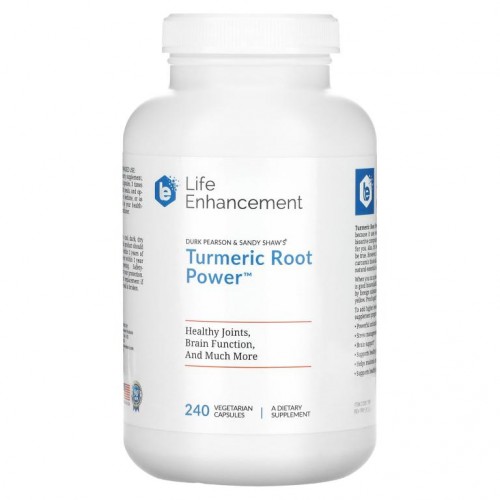 Life Enhancement, 터메릭 루트 파워, 240 캡슐