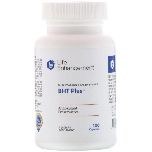 Life Enhancement, 더크 피어슨 & 샌디 쇼의 BHT 플러스, 100 캡슐