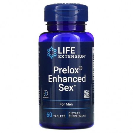 Life Extension, 프레록스 인핸스드 섹스, 남성용, 60 태블릿