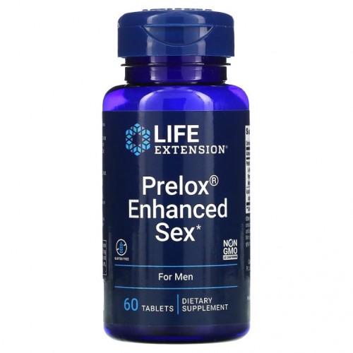 Life Extension, 프레록스 인핸스드 섹스, 남성용, 60 태블릿