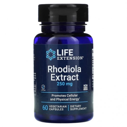 Life Extension, 홍경천 추출물, 250mg, 베지 캡슐 60정