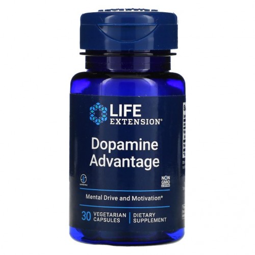 Life Extension, 도파민 어드밴티지, 베지 캡슐 30정