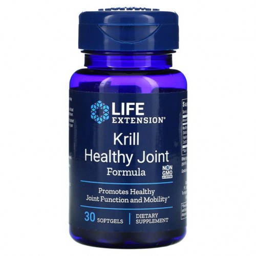 Life Extension, 크릴 헬시 조인트 포뮬라, 소프트젤 30정