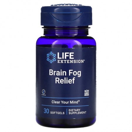 Life Extension, 브레인 포그 릴리프, 소프트젤 30정