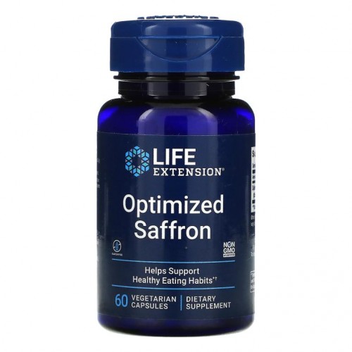 Life Extension, 최적화 샤프란, 베지 캡슐 60정