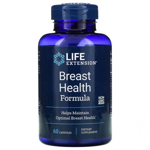 Life Extension, 브레스트 헬스 포뮬라, 캡슐 60정