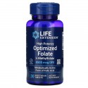 Life Extension, 최적화된 고효능 엽산, 8,500mcg DFE, 베지 캡슐 30정