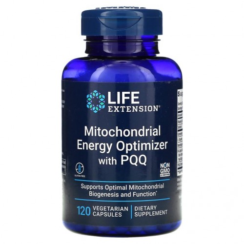Life Extension, 미토콘드리아 에너지 옵티마이저, PQQ 함유, 베지 캡슐 120정