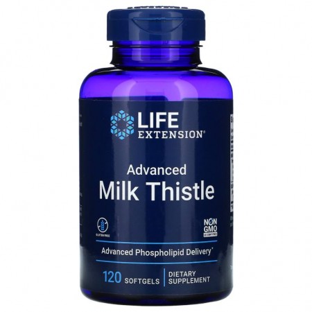 Life Extension, Advanced Milk Thistle, 소프트젤 120정