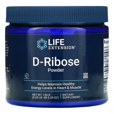 Life Extension, D-리보오스 파우더, 5.29 온스 (150 g)