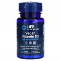 Life Extension, 비건 비타민D3, 125mcg(5000IU), 베지 캡슐 60정