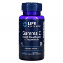 Life Extension, 감마E, 토코페롤 & 토코트리에놀 혼합, 소프트젤 60정