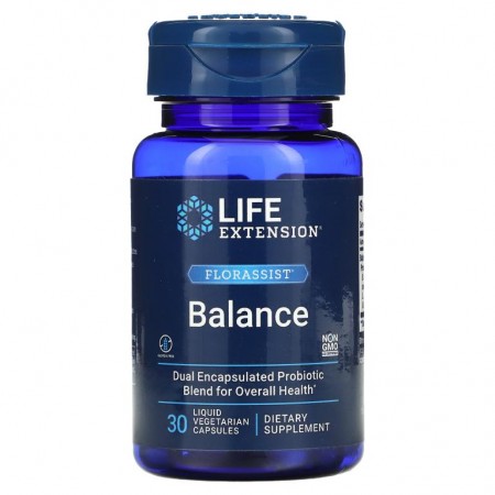 Life Extension, FLORASSIST 밸런스, 액상 베지 캡슐 30정