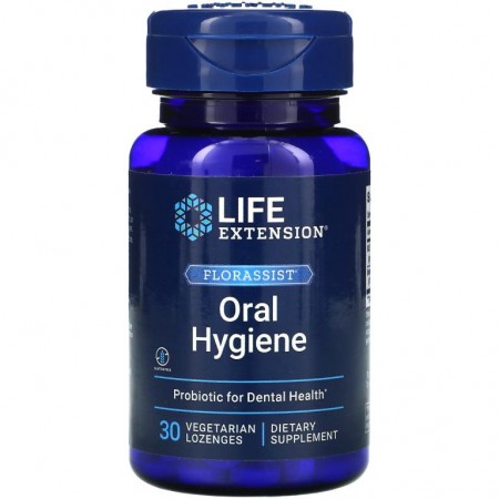 Life Extension, FLORASSIST 구강 위생, 베지 사탕 정제 30정