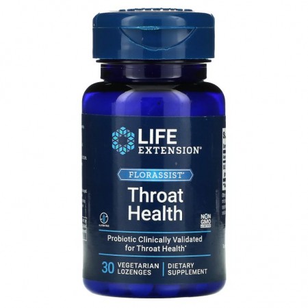 Life Extension, FLORASSIST 스로트 헬스, 베지 사탕 정제 30정