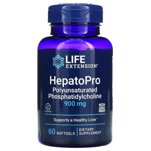 Life Extension, HepatoPro, 900mg, 소프트젤 60정