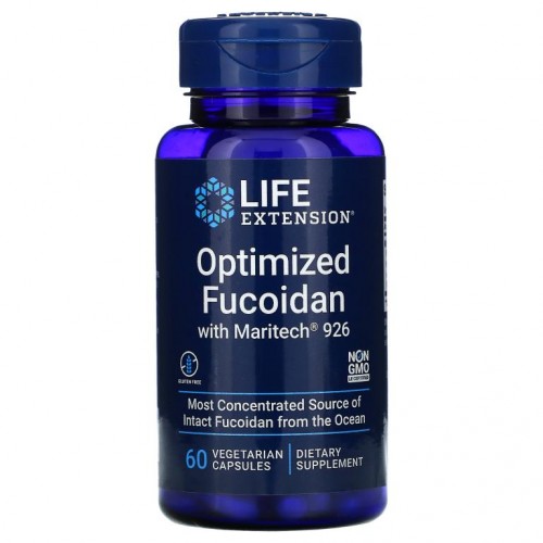 Life Extension, 최적화 후코이단 Maritech 926 함유, 베지 캡슐 60정