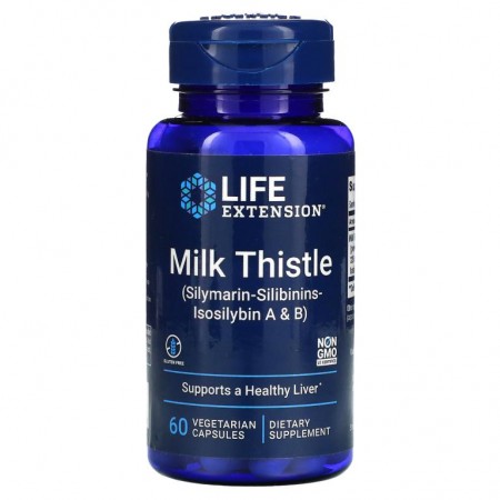 Life Extension, Milk Thistle, 60 Vegetarian Capsules