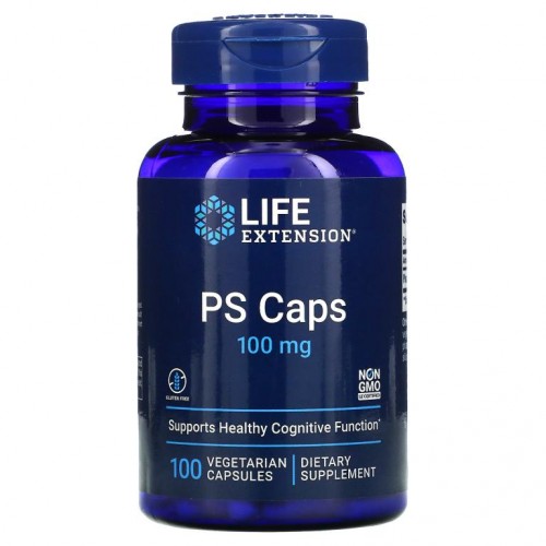 Life Extension, PS 캡슐, 100mg, 베지 캡슐 100정