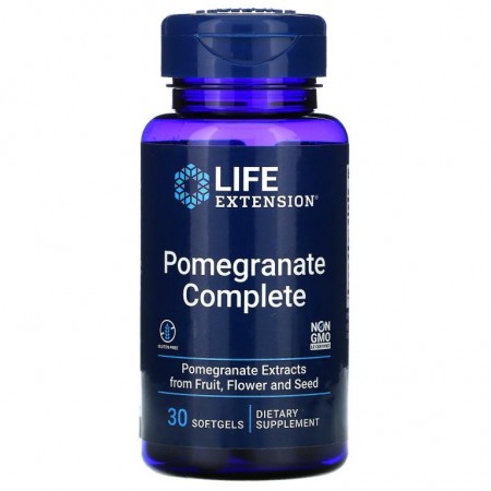 Life Extension, Pomegranate Complete, 소프트젤 30정