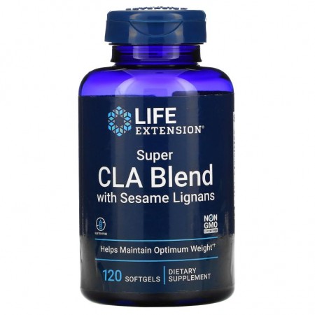 Life Extension, Super CLA Blend 참깨 리그난 함유, 소프트젤120정