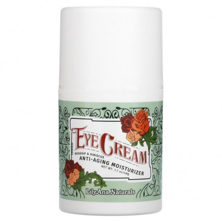 Lilyana Naturals, 아이 크림, 안티에이징 모이스처라이저, 48g(1.7oz)