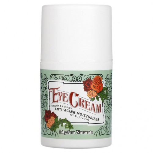 Lilyana Naturals, 아이 크림, 안티에이징 모이스처라이저, 48g(1.7oz)
